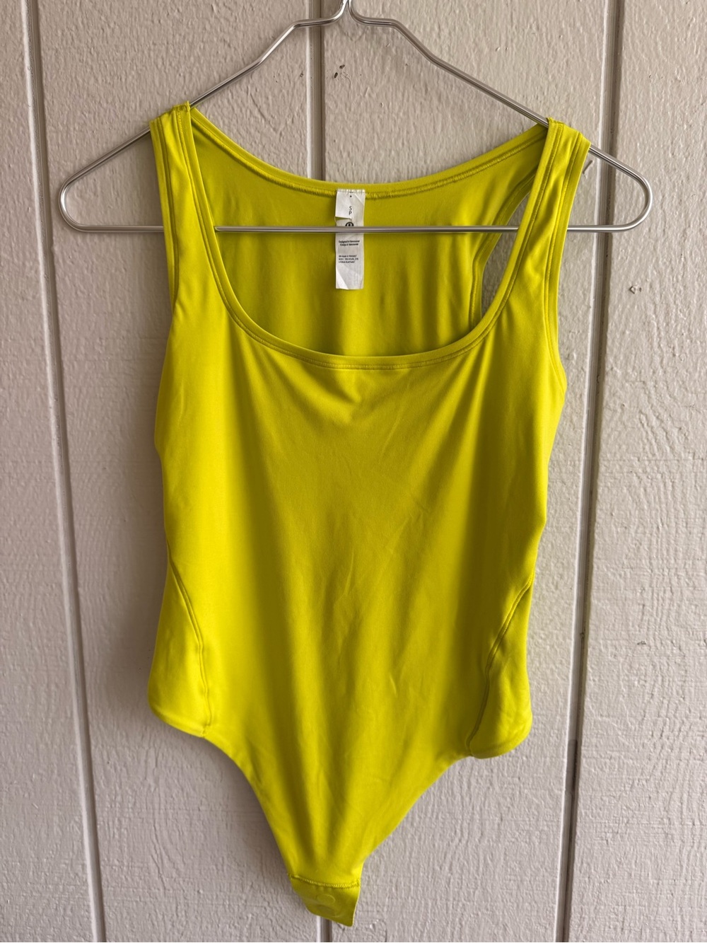 lululemon athletica Neon Yellow Kids One-Piece Bodysuit